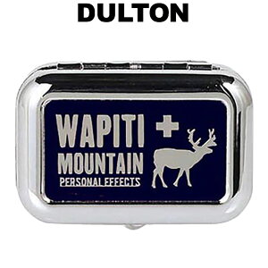 DULTON ダルトン ポータブル アシュトレイ ワピチ 携帯灰皿 アッシュトレイ アッシュトレー 灰皿 アイアン 携帯用 持ち歩き 外出用 おしゃれ アメリカン レトロ 小さい 小型 ミニ プレゼント