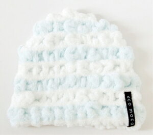 eco moco sherbets エコモコシャーベット ボーダーベビータオルキャップ 今治タオル ニット帽 キャップタオル ベビーキャップ ベビータオルキャップ ヘアキャップ 日本製 国産 吸水 フワフワ ふ