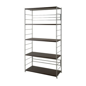 日本製 頑丈棚オープンラック 幅90高さ181cm ホワイト ナチュラル ダークブラウン ラック スチールラック オープンラック テレビ台 テレビボード テレビラック 収納棚 多目的ラック 飾り棚 リ