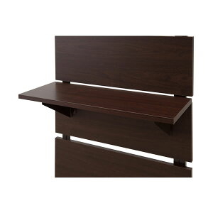 日本製 ウォールパーテーション用棚板 2枚組 幅60cm ホワイト ナチュラル ダークブラウン 棚板 つっぱりシリーズ用棚板 突っ張りシリーズ用棚板 別売り棚板 突っ張りシリーズ つっぱりシリ