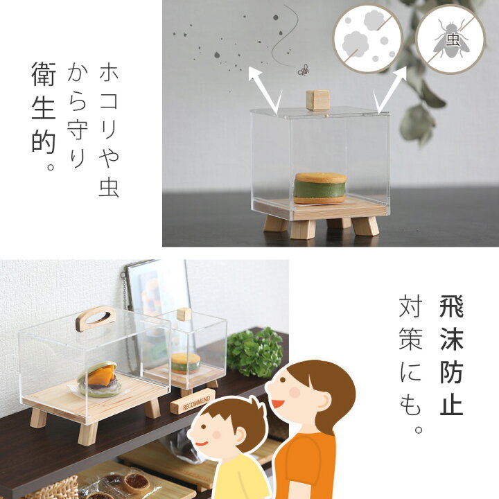 楽天市場】リコメンケースSサイズ ショーケース ケーキディスプレイ 