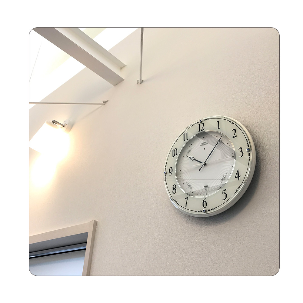 楽天市場】SEIKO セイコー 掛時計 スワロフスキーの輝き！ 壁掛け時計