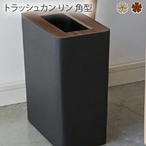 トラッシュカン リン 角型 ゴミ箱 袋が見えない トラッシュカン リン 角型 br・na トラッシュカン リン ダストボックス ごみ箱 インテリア 収納 リビング シンプル おしゃれ 清潔感 新生活 ス