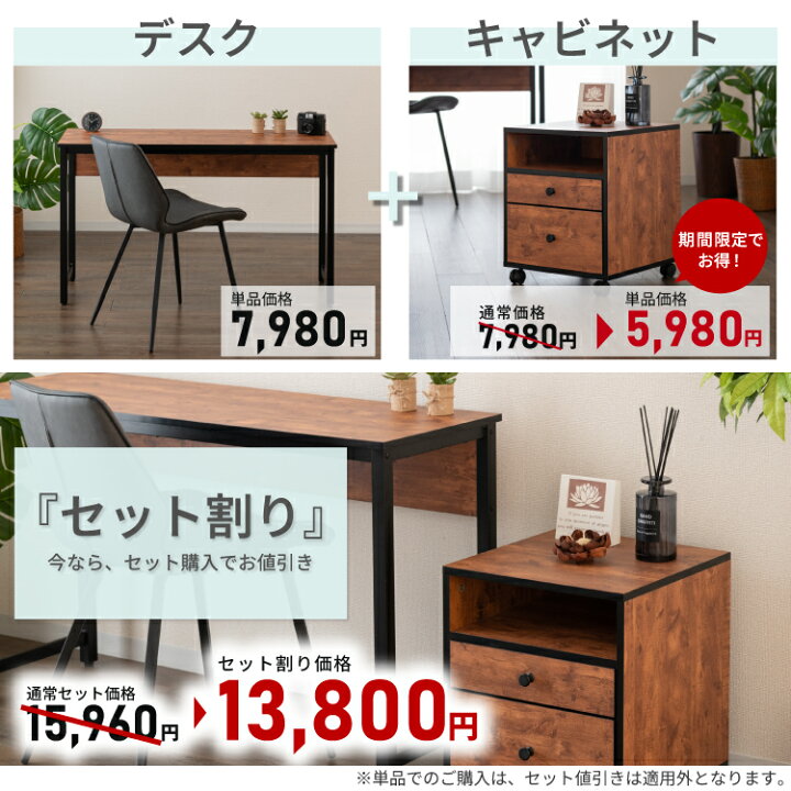 楽天市場】☆数量限定特別価格☆ パソコンデスク 幅120cm 奥行40cm 机 