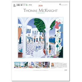 カレンダー 2026 壁掛け トーマス・マックナイト