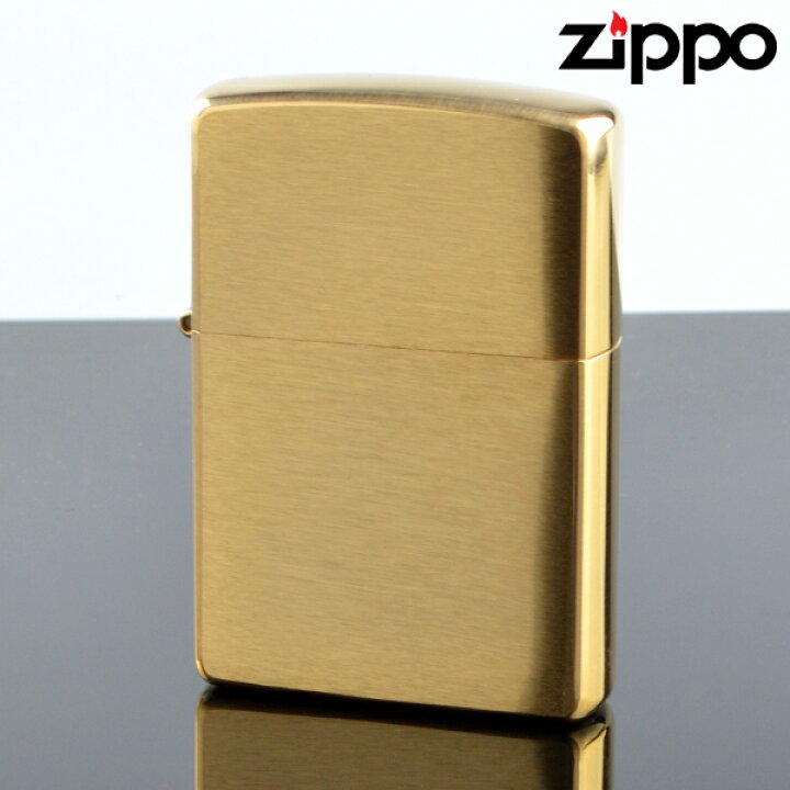 楽天市場】zippo ライター ジッポライター zp204b スタンダード ブラス  