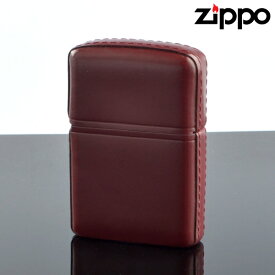 zippo ライター ジッポライター zp629643 ZP松阪牛革巻 ワインレッド 松阪牛レザー オイルライター 【新品・正規品・送料無料】 ギフト 【】