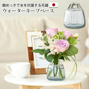 ԕr ֑} EH[^[L[vx[X water keep vase Ȃ Rی ߂ Rۃz_[ Ԃт Ԋ t t[x[X ~ju[P  t[AWg v[g M