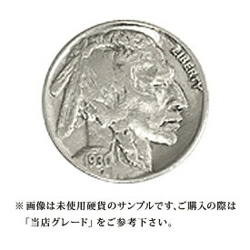 【当店グレード：E】 白銅貨 バッファローニッケル硬貨 1913年～1938年 5セント Nickel 5Cent アメリカ合衆国｜コイン