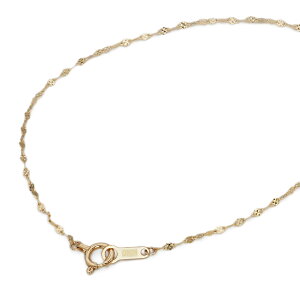 lbNX `F[ 10 CG[S[h t[NX`F[ 1.4mm 45cmb K10YG k10 10k M WG[ fB[X Y