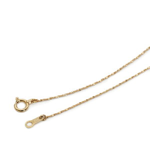 lbNX `F[ 10 CG[S[h ScCXg`F[ 0.6mm 45cmb K10YG k10 10k M WG[ fB[X Y