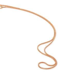 �l�b�N���X �`�F�[�� 18�� �s���N�S�[���h �J�b�g�|���p�`�F�[�� ��1.3mm ����55cm�b�`�F�[���̂� ���� �� K18PG k18 18k �M���� �W���G���[ ���f�B�[�X �����Y