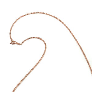 �l�b�N���X �`�F�[�� 18�� �s���N�S�[���h �X�N�����[�`�F�[�� ��1.6mm ����50cm�b�`�F�[���̂� ���� �� K18PG k18 18k �M���� �W���G���[ ���f�B�[�X �����Y