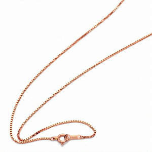 �l�b�N���X �`�F�[�� 18�� �s���N�S�[���h �x�l�`�A���`�F�[�� ��0.9mm ����50cm�b�`�F�[���̂� ���� �� K18PG k18 18k �M���� �W���G���[ ���f�B�[�X �����Y