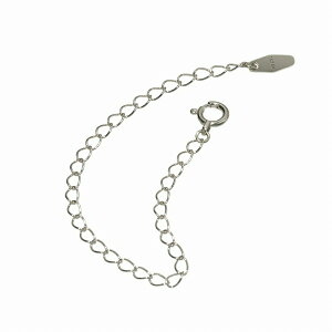 �l�b�N���X�p�̉����A�W���X�^�[ 18�� �z���C�g�S�[���h �r�약�i�Ђ��`�j ��2.1mm ����10cm�b�� K18WG k18 18k �M���� �W���G���[ ���f�B�[�X �����Y