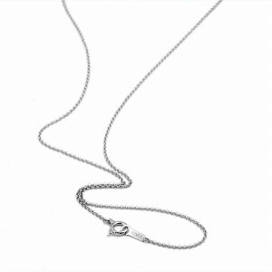 �l�b�N���X �`�F�[�� 18�� �z���C�g�S�[���h ���[���`�F�[�� ��1.0mm ����55cm�b�`�F�[���̂� ���� �� K18WG k18 18k �M���� �W���G���[ ���f�B�[�X �����Y