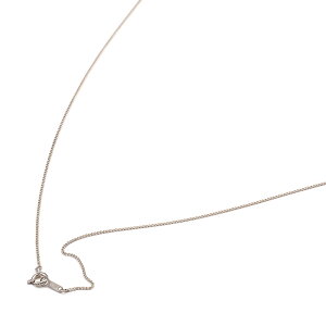 ネックレス チェーン 18金 ホワイトゴールド 2面カット喜平チェーン 幅0.9mm 長さ45cm|鎖 K18WG k18 18k 貴金属 ジュエリー レディース メンズ
