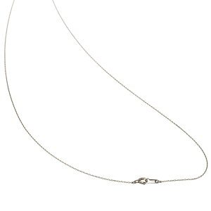 �l�b�N���X �`�F�[�� 18�� �z���C�g�S�[���h 4�ʃJ�b�g�����`�F�[�� ��0.7mm ����90cm�b�`�F�[���̂� ���� �� K18WG k18 18k �M���� �W���G���[ ���f�B�[�X �����Y