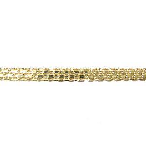 �u���X���b�g �`�F�[�� 18�� �C�G���[�S�[���h �n�~���g���`�F�[�� ��4.4mm ����18cm�b�� K18YG k18 18k �M���� �W���G���[ ���f�B�[�X �����Y