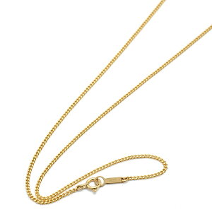 ネックレス チェーン 18金 イエローゴールド 2面カット喜平チェーン 幅1.4mm 長さ45cm|鎖 K18YG k18 18k 貴金属 ジュエリー レディース メンズ