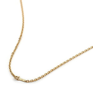 �l�b�N���X �`�F�[�� 18�� �C�G���[�S�[���h 4�ʃJ�b�g�����`�F�[�� ��2.35mm ����50cm�b�`�F�[���̂� ���� �� K18YG k18 18k �M���� �W���G���[ ���f�B�[�X �����Y