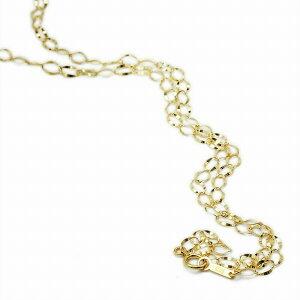 �l�b�N���X �`�F�[�� 18�� �C�G���[�S�[���h �t�����`�F�[�� ��3.6mm ����38cm�b�`�F�[���̂� ���� �� K18YG k18 18k �M���� �W���G���[ ���f�B�[�X �����Y