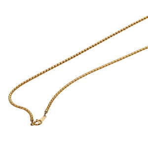 �l�b�N���X �`�F�[�� 18�� �C�G���[�S�[���h �J�b�g�|���p�`�F�[�� ��1.7mm ����55cm�b�`�F�[���̂� ���� �� K18YG k18 18k �M���� �W���G���[ ���f�B�[�X �����Y