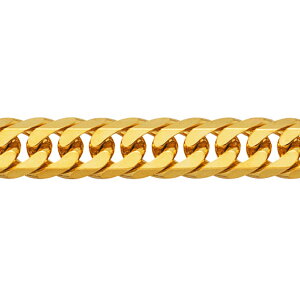�l�b�N���X �`�F�[�� 18�� �C�G���[�S�[���h 6�ʃJ�b�g�_�u���약�`�F�[�� ��4.25mm ����70cm�b�`�F�[���̂� ���� �� K18YG k18 18k �M���� �W���G���[ ���f�B�[�X �����Y