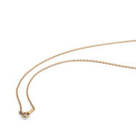 ネックレス チェーン 18金 イエローゴールド 小豆チェーン 幅1.3mm 長さ55cm｜ネックレスチェーン チェー…