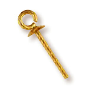 �y1����z �������p�[�c 18�� �C�G���[�S�[���h �p�[���p�q�[�g�� 3.5mm�M ���a0.90mm �����O�^�C�v �^�� �r�[�Y�b��|�p�i ���� ���� �p�[�c ���i K18YG k18 18k �M����