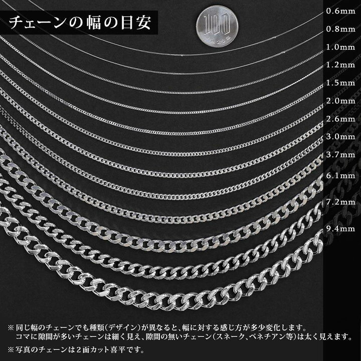 楽天市場】ネックレス チェーン 18金 ホワイトゴールド オーバル 