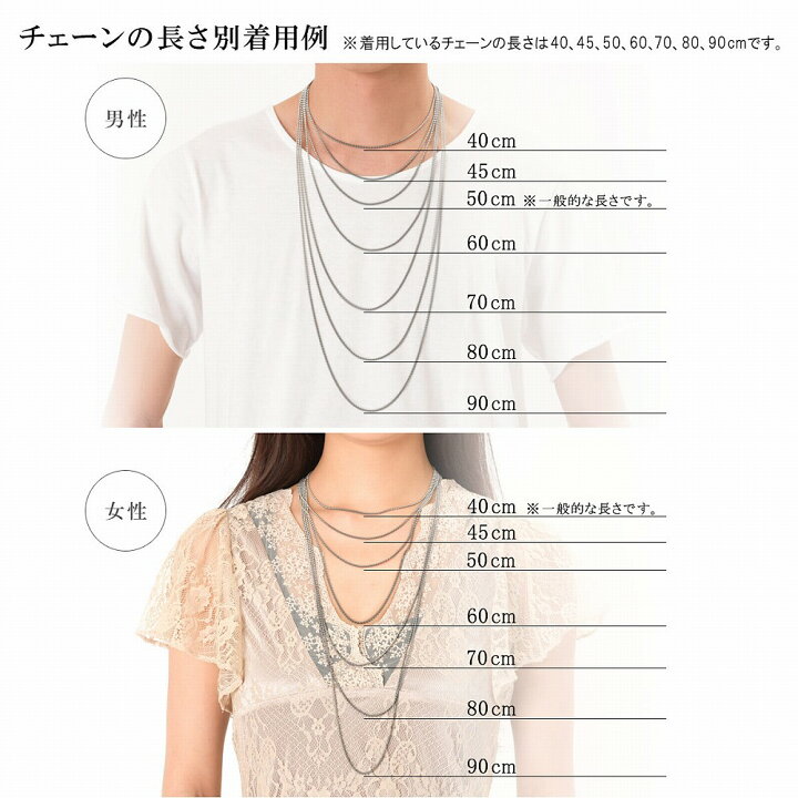 楽天市場】ネックレス チェーン 18金 イエローゴールド ベネチアン  