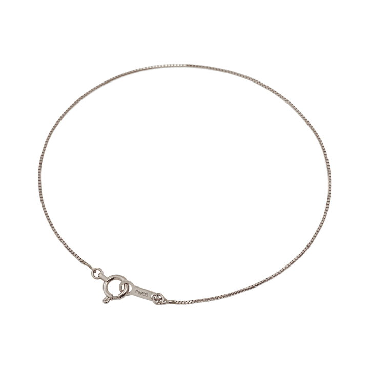 楽天市場】ブレスレット チェーン PT850 プラチナ ベネチアンチェーン  