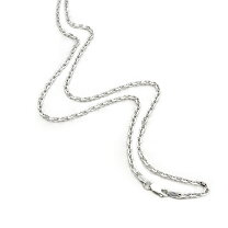 楽天市場】チェーン シルバー925 あずき 4面カット 50cmの通販 