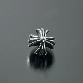 【1個売り】 ビーズパーツ シルバー925 クロスボール 外径11.0mm 高さ10.8mm 穴径1.0mm スペーサー 丸ビーズ 十字架｜手芸用品 金具 飾り パーツ 部品 銀 Silver