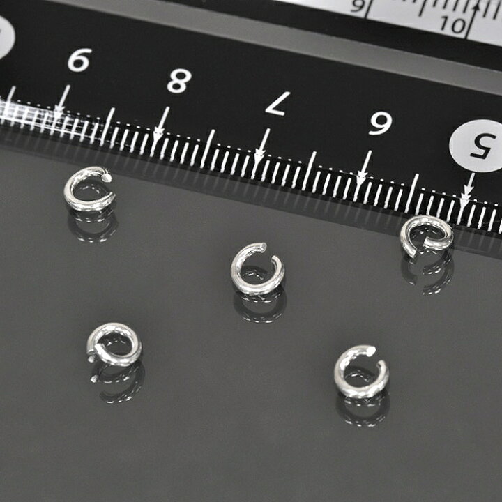 楽天市場】【1個売り】 丸カン シルバー925 丸環 線径1.0mm 直径5.0mm マルカン｜手芸用品 金具 飾り パーツ 部品 銀 Silver  : ジュエリー＆ネックレス RUBBY