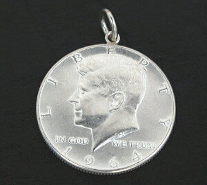 y_ggbv Vo[925 AJÑKgp PlfB[50Zgd݃y_g \:PlfB[ :哝̖̂ 1964N y_gwbĥ 50CENT n[t_[bRC  Silver A