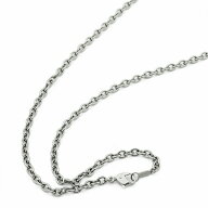 ネックレス チェーン 純チタン 小豆チェーン 幅3.8mm 長さ55cm｜ネックレスチェーン チェーンネックレス …