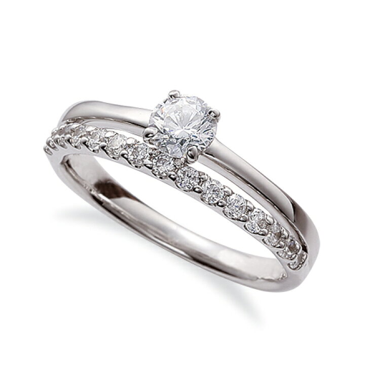 楽天市場】指輪 18金 ホワイトゴールド 天然石 サイド一文字リング 主  