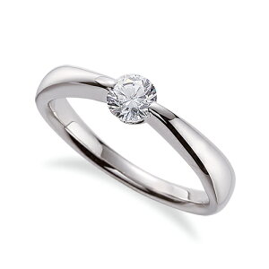 指輪 18金 ホワイトゴールド 天然石 一粒リング 主石の直径約5.2mm ソリティア しぼり腕 二本爪留め|K18WG k18 18k 貴金属 ジュエリー レディース メンズ