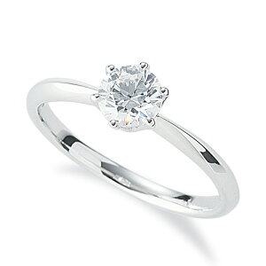 指輪 PT900 プラチナ 天然石 一粒リング 主石の直径約5.2mm ソリティア しぼり腕 六本爪留め|900pt 貴金属 ジュエリー レディース メンズ