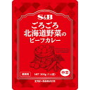 【エントリー必須※お買いものパンダカレー皿CP対象商品】【公式】S&B ごろごろ北海道野菜のビーフカレー 個食 200g 中辛 業務用 1個 エスビー食品 公式 レトルトカレー ごろごろ野菜 北海道 カレーの日 加工食品 インスタントカレー