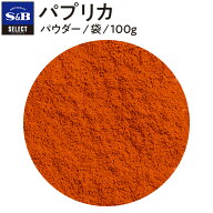 【公式】S&B パプリカ パウダー 袋入り 100g セレクトスパイス エスビー食品 公式 SELECT SPICE パプリカ…