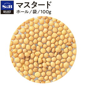 【公式】S&B セレクトスパイス マスタード ホール 袋入り 100g 業務用 エスビー食品 公式 スパイス ハーブ SELECT SPICE 芥子 からし 洋がらし