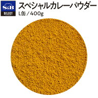 【公式】S&B スペシャルカレーパウダー 400g セレクトスパイス パウダー L缶 業務用 エスビー食品 公式 …