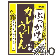 【公式】S&B ぶっかけカレーうどんの素 250g 40個入 業務用 エスビー食品 公式 レトルトカレー 大容量 カ…