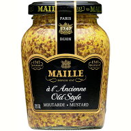 【公式】S&B MAILLE 種入りマスタード 210g 粒マスタード 芥子 からし カラシ 洋がらし マイユ 香辛料 調…
