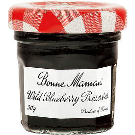 【公式】S&B ボンヌママン ブルーベリージャム 30g エスビー食品 公式 ジャム BonneMaman フランス 小容量
