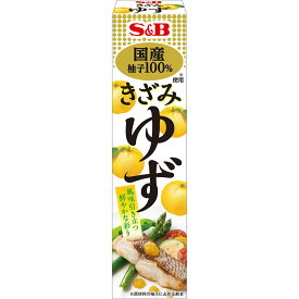 【SS期間10%OFF_調味料いろいろ＆P10倍（条件あり）】【公式】 S&B きざみゆず チューブ 40g エスビー食品 公式 調味料