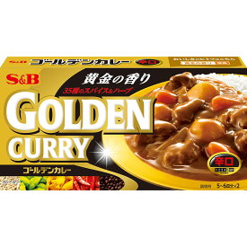 【公式】 S&B ゴールデンカレー 辛口 198g 1個 エスビー食品 公式 ルウ 黄金の香り カレーライス